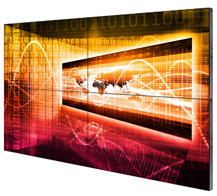 LG 55寸液晶拼接屏  雙邊拼縫1.8mm