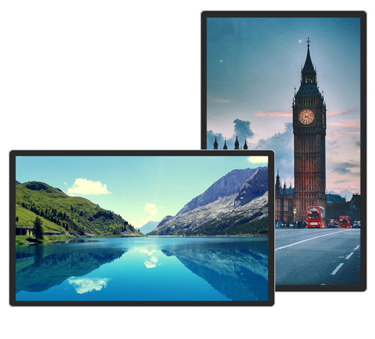 18.5寸—100寸壁掛式網(wǎng)絡(luò)版廣告機(jī)