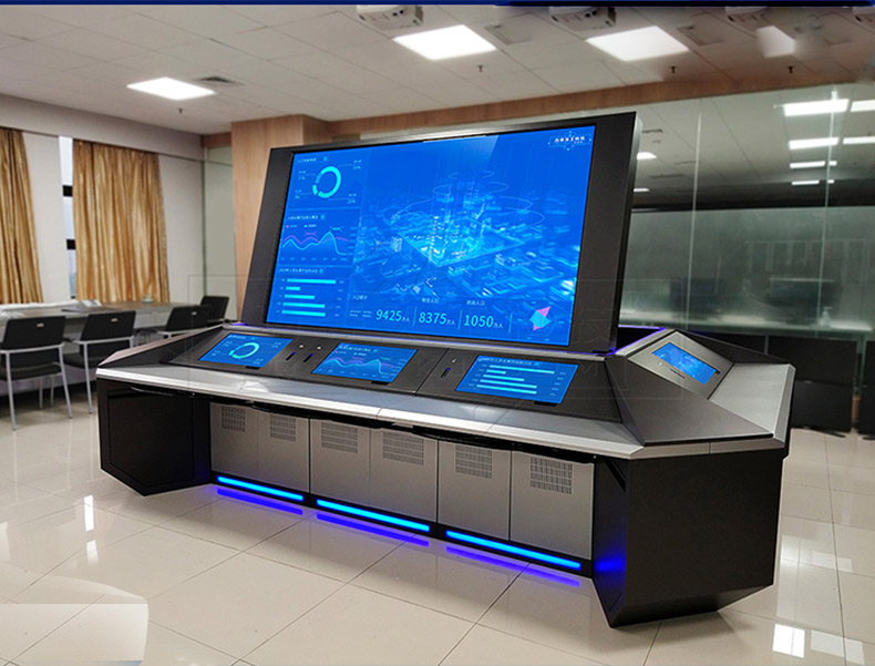 軍事指揮中心電子作戰(zhàn)沙盤(pán)全息升降沙盤(pán)